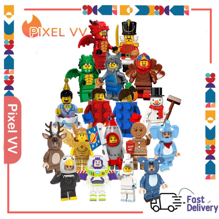 Collectible MiniFigures Series Cartoon Characters Minifigures Buzz