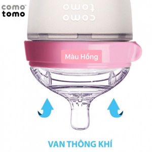 Bình sữa Silicone Siêu Mềm Chống Sặc Và Đầy Hơi Cho Bé Lười Ti Bình dung tích 150/250ml.