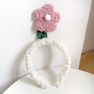 FXG Bando Bulu Cantik Bondu Wanita Lucu Fashion Perempuan Korea Dgn Hiasan Bunga Utk Anak & Dewasa BND24