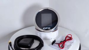 Movi Xel 85มม. Digital GPS Speedometer ODO พร้อมลองจิจูด Latitude Altitude สำหรับเรือยนต์รถ RV Camper 12V 24V