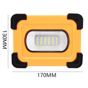 1000W Portable Solar Flood Light LED Camping Tent Light Rechargeable Spotlight Solar Light Outdoor Waterproof Work Light