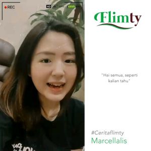 Flimty 1 sachet di jamin asli solusi detox usus