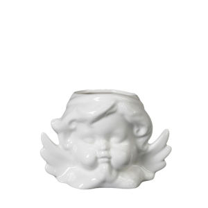 Angel shaped ceramic desktop ornament small ceramic candle holder high-quality ceramic flower pot