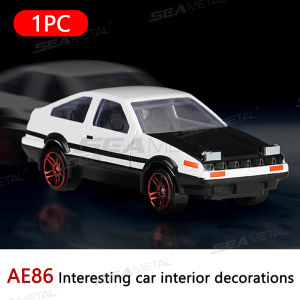 SEAMETAL AE86 Car Interior Decorations Drift Ornament Dashboard Drifting Rotating Realistic Vehicle Model Mount