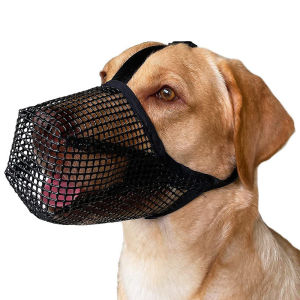 Pet Dog Muzzles Breathable Anti Bark Dog Mouth Cover Adjustable Anti Bite Dog Mask