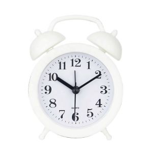 Creative Small Alarm Clock Classic Retro Twin Bell Mini Analogue Bedside Desk Alarm Clock Kids Office Home Decor Jam Loceng 床头闹钟