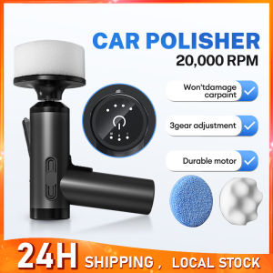 Car Polisher Handheld Wireless Polisher Car Polishing Waxing Machine for Car Cleanig Waxing Repair