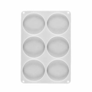 EGRT Creative Coasters Silicone Mold Geometric Round Epoxy Resin Mold Flexible Reusable DIY Resin Crafts Craft Making