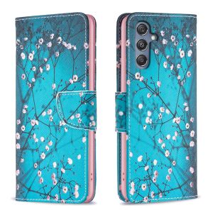 เคสสำหรับ Samsung Galaxy A05 A05S A55 A15 A25 5G เคสเคสแบบฝาพับมีช่องเสียบบัตรลายการ์ตูนรูปแบบที่ได้วาดไว้กระเป๋าสตางค์หนัง