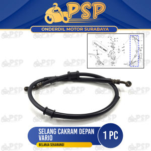 Selang Cakram Depan Vario (925 cm) - Kabel Cable Cabel Tali Kawat Seling Rem Rim Brake Brake Cakram