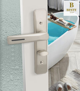 High-Grade Room Door Lockset Aluminum Alloy door Handle Bedroom Bathroom Toilet Door Lock