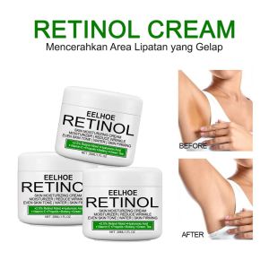 Cream Retinol Krim Pencerah Ketiak Ketek Cerahkan Leher Gelap dan Area Lipatan Lainnya 30g