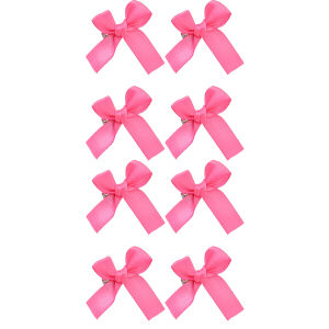 [Miễn phí vận chuyển] 8 cái Kẹp tóc mái nhỏ màu hồng kẹp tóc kẹp tóc hình nơ cho nữ phụ nữ 2023 mới dễ thương phụ kiện thời trang tóc