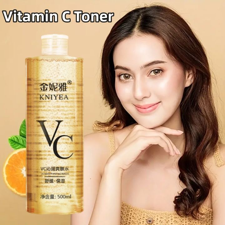 500ML Vitamin C Toner Brightening Whitening Essence with Glutathione ...