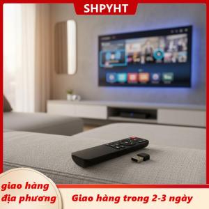 [COD] SHPYHT Giao hàng địa phương Điều khiển từ xa USB receiver 2.4 Gam không dây phổ quát cho TV Box nỗ lực thiết lập cho TV thông minh và máy tính