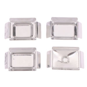 KingBe เทปคาสเซ็ตสำหรับฝังและแปรรูปเนื้อเยื่อสแตนเลส37x24x 7มม. 7x7x 9มม. 24x24x 9มม. 37x24x9mm