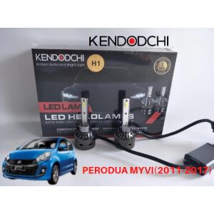 🔥READY STOCK🔥KENDODCHI 2Pcs H1 LED Car Headlight FOR PERODUA MYVI(2011-2017)  product by Malaysia