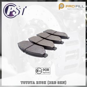 PST Disc Brake Pad [Semi Metallic] 04465-BZ250 (D2921M) Front - Toyota Rush (3rd Gen) 2019-Present