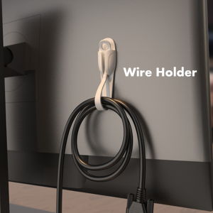 Cable Wire Holder Clip Fixed Winder 5pcs/1Set Self-adhesive Air Fryer Coffee Machine Wire Kitchen Storage Cord Wrapper