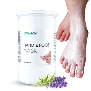ไทยครีม มาร์คเท้า aha กลิ่นหอมๆ ลาเวนเดอร์ mask foot มาร์คส้นเท้า สปาเท้า foot spa มาร์คครีมทาเท้า มาร์คสปา พอกสปา thaicream miracle hand & foot mask