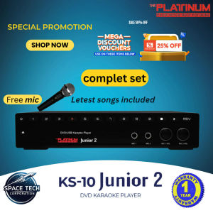 The Platinum KS-10 Plus Junior 2 Karaoke Player with Free Wired Mic - UPDATED Vol. 32 CD