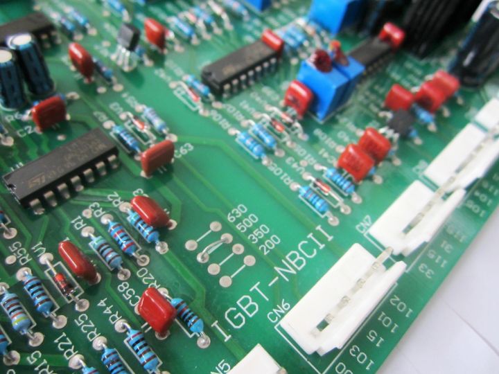 Aoda NBC 500 IGBT welding machine main control board presents wiring