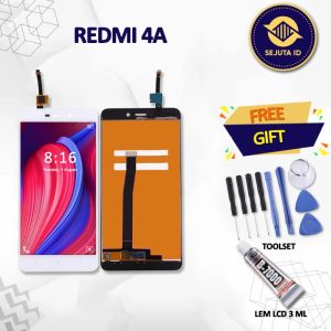 LCD TOUCHSCREEN FOR REDMI 4A ORIGINAL FULLSET FREE TOOLSET + LEM