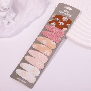 10 Kẹp Tóc Hình Giọt Nước In Hình Thêu Dễ Thương Cái/bộ Cho Bé Gái Kẹp Tóc BB Kẹp Tóc Phụ Kiện Tóc Trẻ Em