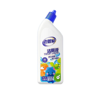 老管家淡雅罗兰洁厕液 500ml  Old Butler Toilet Cleaner Powerful Descaling & Deodorizing Long-Lasting Fragrance