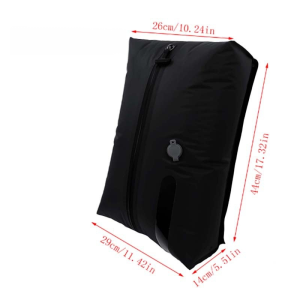 Laundry Bag Large Capacity Luggage Airtight Black Convenience Portable Lightweight Moisture-proof