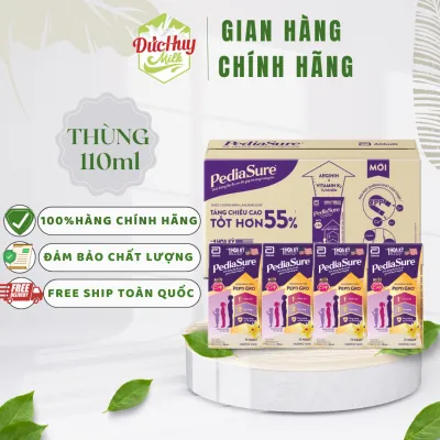 Thùng 48 Hộp Sữa nước Pediasure Vani 110_180ml/hộp
