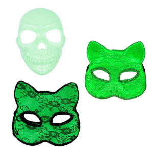 Night Light Half Face Mask Venetians Mask Lace Masquerade Mask Night Lights Cats Mask Ball Party Mask Halloween Carnival