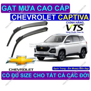 Gạt Mưa Kính Lái Chevrolet Captiva Cặp Gạt Mưa Kính Lái Cho Các Dòng Xe Chevrolet Captiva Đủ Size Các Đời Xe Captiva