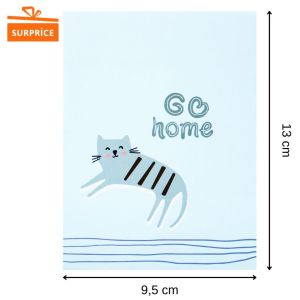 Surprice Cermin Lipat Motif Cat / Kaca Rias Karakter/ Cermin Makeup Kucing Lucu / Cermin Traveling