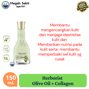 Herborist Olive Oil + Collagen 150 mL - Anti Oksidan dan Vitamin E