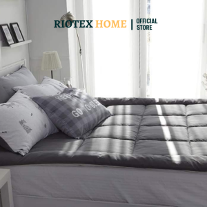 Nệm Trải Sàn Đệm TOPPER Hàng Xuất Nhật RIOTEX gấp 3 tiện lợi Topper nệm 1m - 1m2 - 1m4 - 1m6 - 1m8x2m