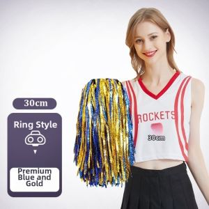 ADREE Nhiều màu sắc Trò chơi Pom Poms PET Đi nào đạo cụ! Đội cổ vũ giá rẻ và thực tế 30cm Quả bóng cổ vũ Đồ dùng câu lạc bộ