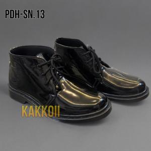 Sepatu Formal Pria TNI POLRI Polisi Security Satpam Tali 3 Kilap
