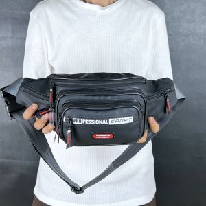 Tas Selempang Pria POLO AMSTAR Waistbag FORTUNE Slingbag Waterproof Tas Pinggang Cowok Anti Air