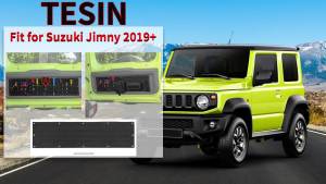 HH8 TESIN Car Rear Door Storage Bag for Suzuki Jimny JB74 2019 2020 2021 2022 2023 2024 Up Tailgate Stowing Tidying Bag Accessories T1H3N