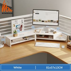 Monitor Stand Desktop Rack Computer Stand office desk organizer Monitor Rack Height Screen Increased Shelf table organizer Monitor Riser