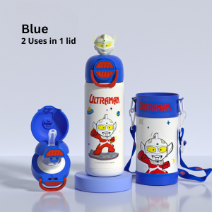 M60: 450ml Children Vacuum Flask/316 Stainless Steel Bottle/Thermal Flask kids cute school bottle