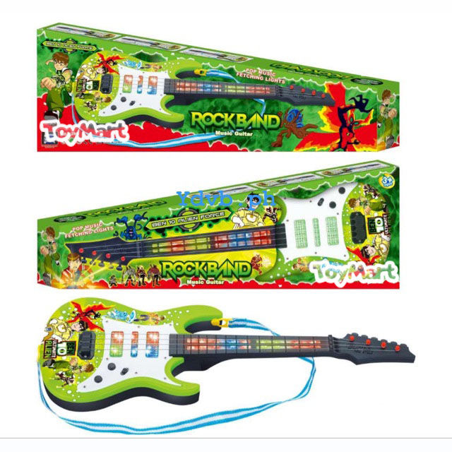 Music Guitar Toy Rockband Rock and Roll Style Musical Light