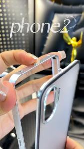 Ốp lưng cho Nothing Phone 2 Phone2 Nothing Phone 2a Phone2a Nothing Phone 2a Plus Phone2aPlus 2a Plus khung kim loại chống rơi khóa ốp lưng điện thoại tấm lưng mờ chống dấu vân tay vỏ chống sốc