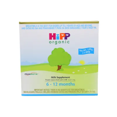 Hipp Organic Infant frormula & Milk supplement 0-12m/0-1y. Months 1.6kg -