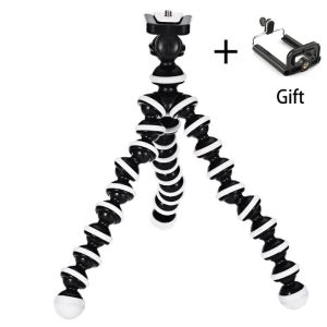 Bạch Tuộc Tripod 3 Chân Gọn Nhẹ Linh Hoạt Chất Liệu Polycarbonate Màu Đen Xuất Xứ Trung Quốc + Quà Tặng