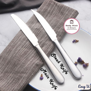 410 Series Thick Stainless Steel Western Knife Hotel Cutlery/Main Knife/Steak Knife