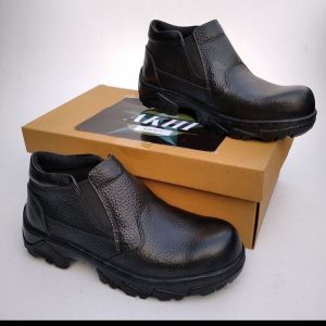 SEPATU SAFETY BOOTH KINGS AKHI KULIT 706 SLIP ON KARET SAMPING