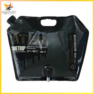 8L Portable Water Container Multipurpose Collapsible Pouch No Leakage Water Carrier Bag with Faucet Camping Supplies