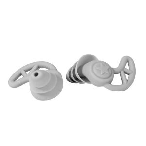Noise Reduction Sleeping Earplugs Penyumbat Telinga Kedap Suara Silicone Mengisolasi Kebisingan